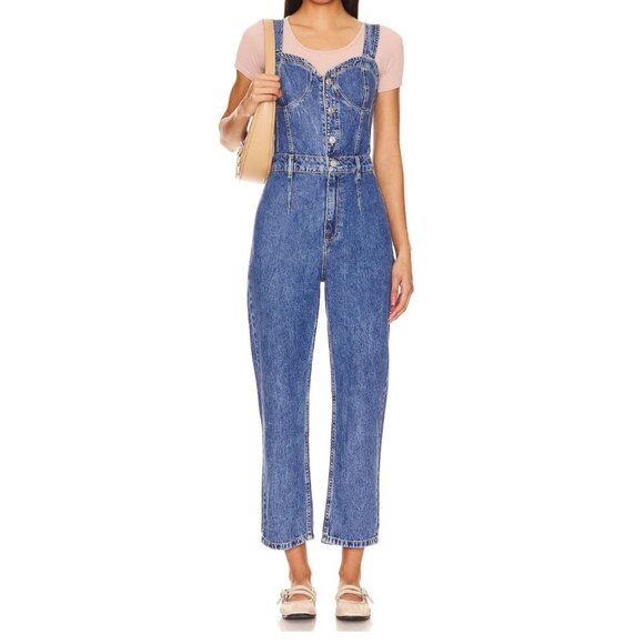 Free People Pants - Free People Kensington Jumpsuit in Rocky Size 4